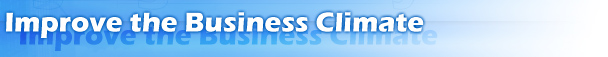 Improve the Business Climate