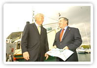 Mayor Miller and Chicago Mayor Daley Tour Toronto&rsquo;s Waterfront
