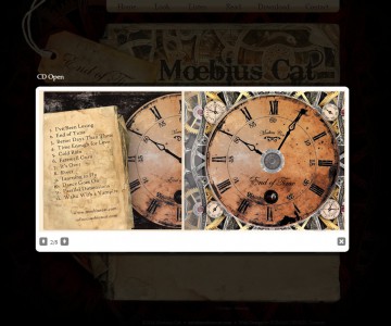 Moebius Cat CD artwork showcase